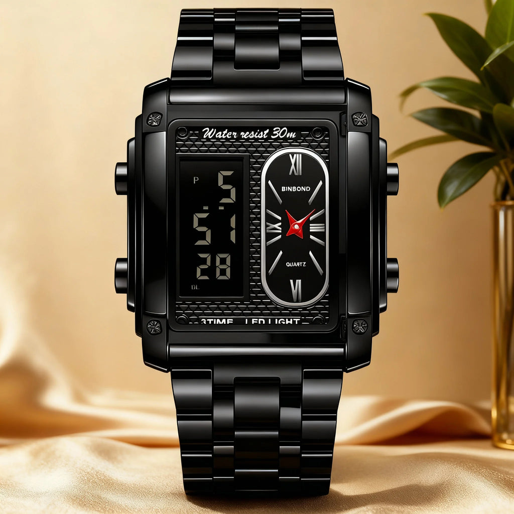 ساعة BINBOND 2311 black